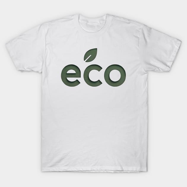 Eco T-Shirt by TooplesArt